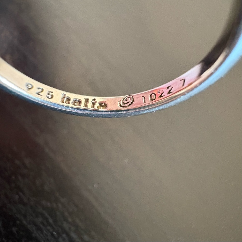 Sterling Silver Flower Stacking Ring - Picture 7 of 9